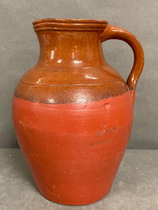 A large terracotta pitcher - Image 4 of 4