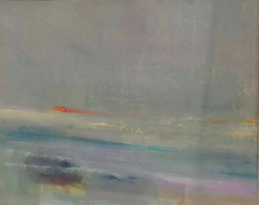 Sea and Beach, A Study 1968 by David Blackburn, oil pastel (The Proceeds from the sale of this lot - Image 2 of 4