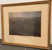 Black Hill 1963 by David Blackburn, oil pastel (The Proceeds from the sale of this lot are being