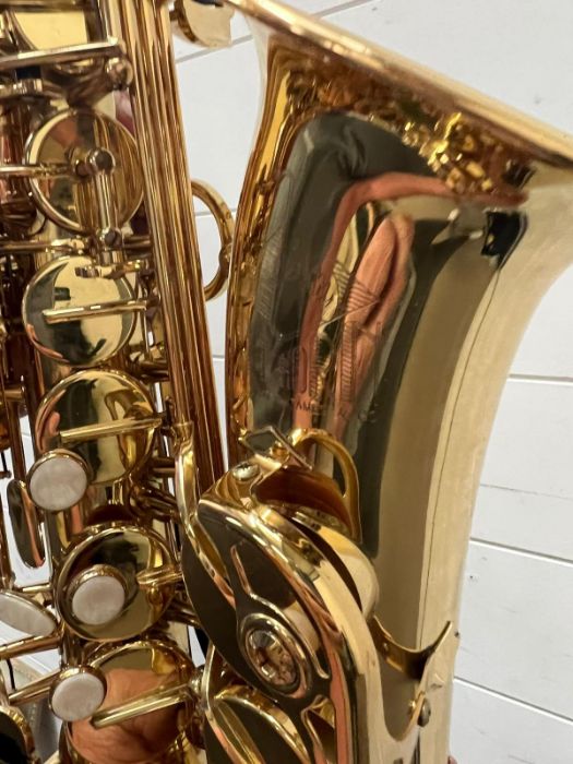 A cased Trevor J James and Co Ltd saxophone - Image 7 of 7