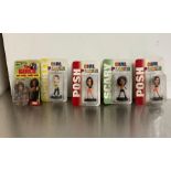 Five Spice Girl dolls in boxes, Girl Power