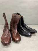 Two pairs of Cowboy Boots size 11