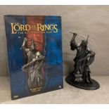 The Lord of the Rings Sideshow Weta Collectible "Morgul Lord" statue, Sculpted by Brigitte Wuest