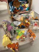 A selection of McDonalds happy meal toys including Disney