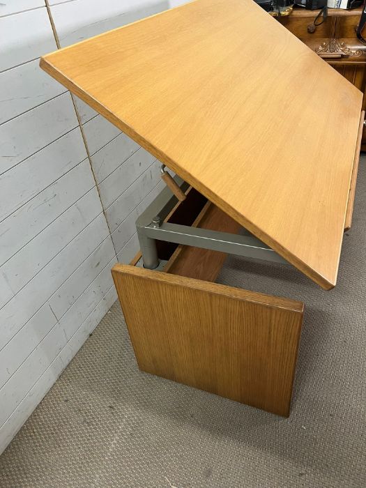 A Hulsta Klassenbester German drawing table - Image 3 of 6