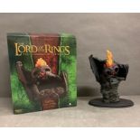 The Lord of the Rings Sideshow Weta Collectible "Balrog Flame of Udun" statue, Sculptured by Rky