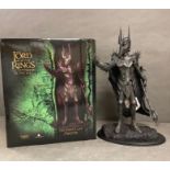 The Lord of the Rings Sideshow Weta Collectible" The Dark Lord Sauron statue" 294/9500