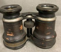 A pair of antique Joh Berg theatre binoculars