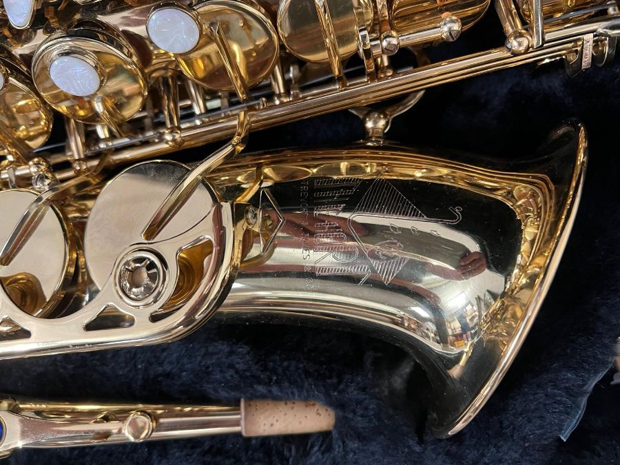 A cased Trevor J James and Co Ltd saxophone - Image 2 of 7