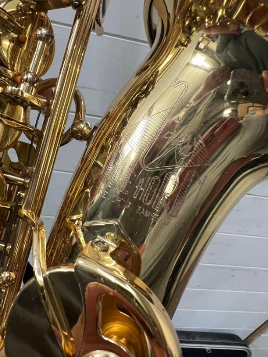 A cased Trevor J James and Co Ltd saxophone - Image 4 of 7