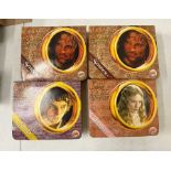 Four Lord of the Rings models for burger King