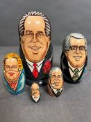 A Russian doll of five British leaders