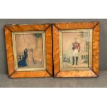 Two framed prints of a couple
