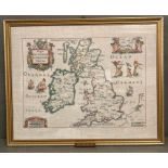 A needlework map of the United Kingdom (Susan Surridge 1994)