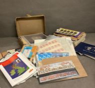 A large selection of collectable stamps, packs, loose stamps etc