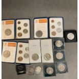 A selection of Great Britain collectable coins, to include Crowns, collector packs etc.