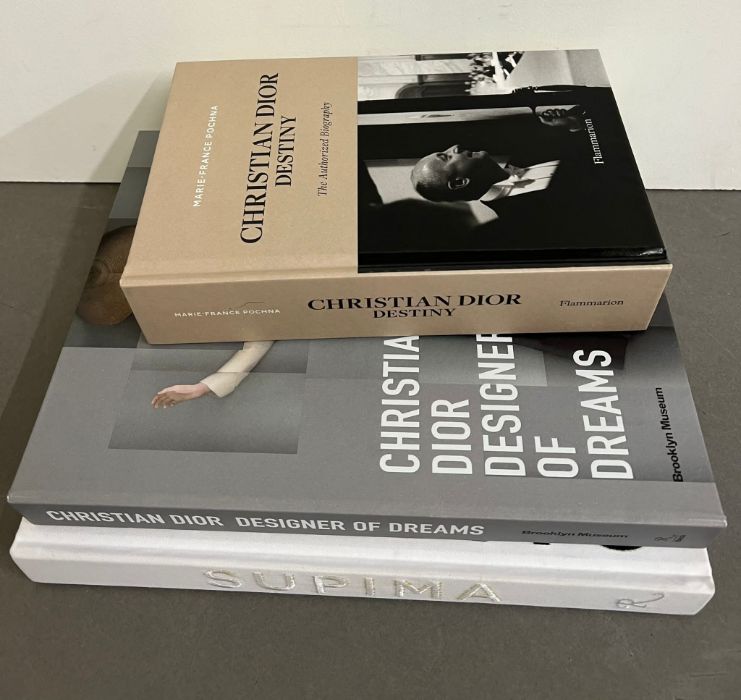 Two hardback reference books on Christian Dior and one Supima - Image 2 of 2