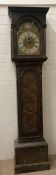 A Sam Guy of London japaned long case clock (in need of servicing) All proceeds from this sale are