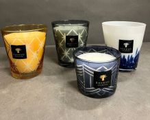 Four Baobab four wick candles