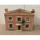 A Double Fronted Georgian style dolls house