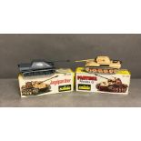 Two Solido Diecast Tanks 228 Jagdpanther and 236 Panther G