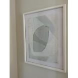 Neutral Shapes by Liz Clayton Limited edition print , signed lower right