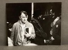 Movie Memorabilia: A signed photograph of Freddie Francis, double Oscar winner, from the set of