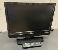 LG flat screen TV model 19LS4D-20