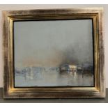 View of Middlesbrough (95) by Andrew Gifford, oil on board, signed lower right (The Proceeds from