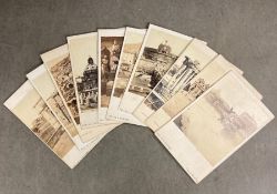 A selection of ten photographic views of Rome dated 1862 by Lorenzo Suscipi