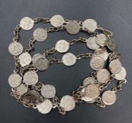 A small amount of silver jewellery and interesting jewellery