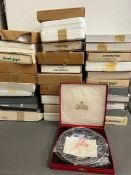 A large selection of picture plates