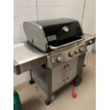 Weber BBQ GS4 Genesis II with cover