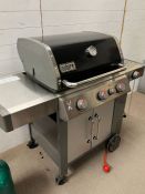 Weber BBQ GS4 Genesis II with cover