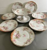 A selection of French china