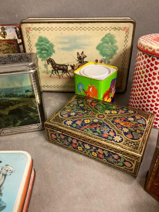 A large selection of vintage tins - Image 3 of 6