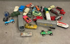 A selection of unboxed toy cars AF