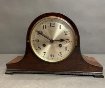 A Napoleon Hat mantle clock