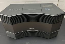 A Bose Acoustic wave music system, model CD-3000