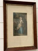 A print of the Duchess of Devonshire 19 cm x 12 cm