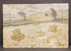 An impressionist oil on board signed Selwood 1970