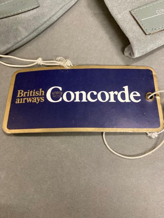 A selection of Concorde collectable to include shoe bags and luggage tags - Image 4 of 4