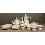 Royal Albert "Lavender Rose" tea and coffee service