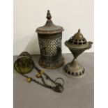 Three lights in various forms in Persian style