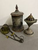 Three lights in various forms in Persian style