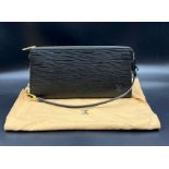 Louis Vuitton pochette Epi leather hand bag