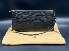 Louis Vuitton pochette Epi leather hand bag