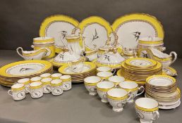 A large selection of ILC E5 Albany 2000 porcelain to include dinner service and tea and coffee