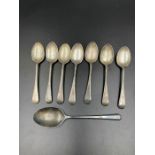 A selection of silver spoons, various hallmarks and makers (Approximate Total Weight 100g)