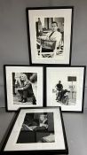 A set of four movie related prints in contemporary frames